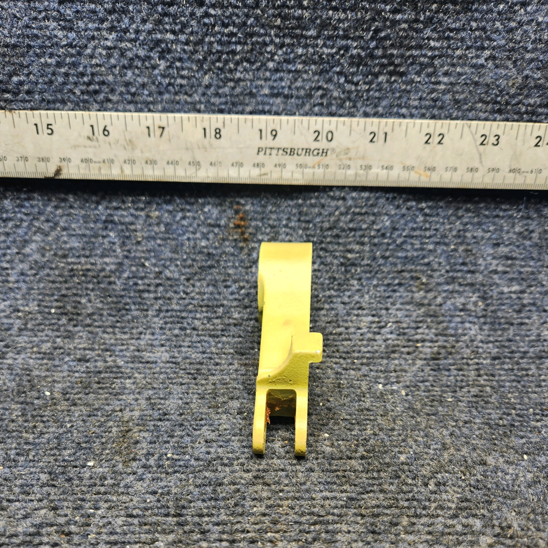 Used aircraft parts for sale, 35-524367-2r Beechcraft F33A RUDDER PEDAL LOWER ARM CO-PILOT