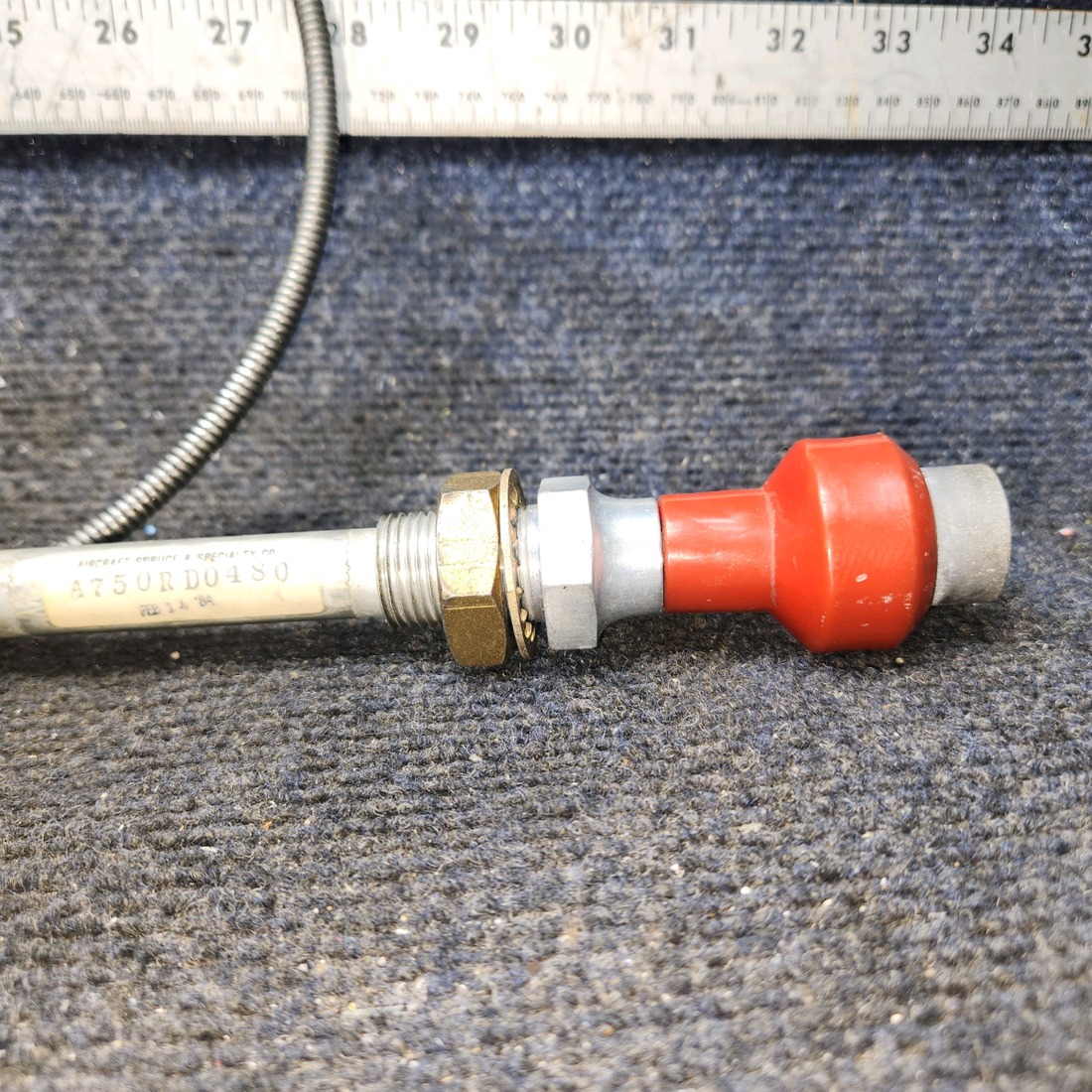 Used aircraft parts for sale, S1231-2 Cessna 172E Mixture Control 48"