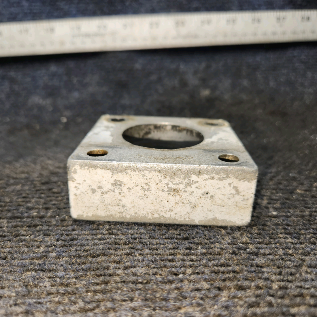 Used aircraft parts for sale, 0624-927 Piper PA-28-140 Nose Gear Fork Block