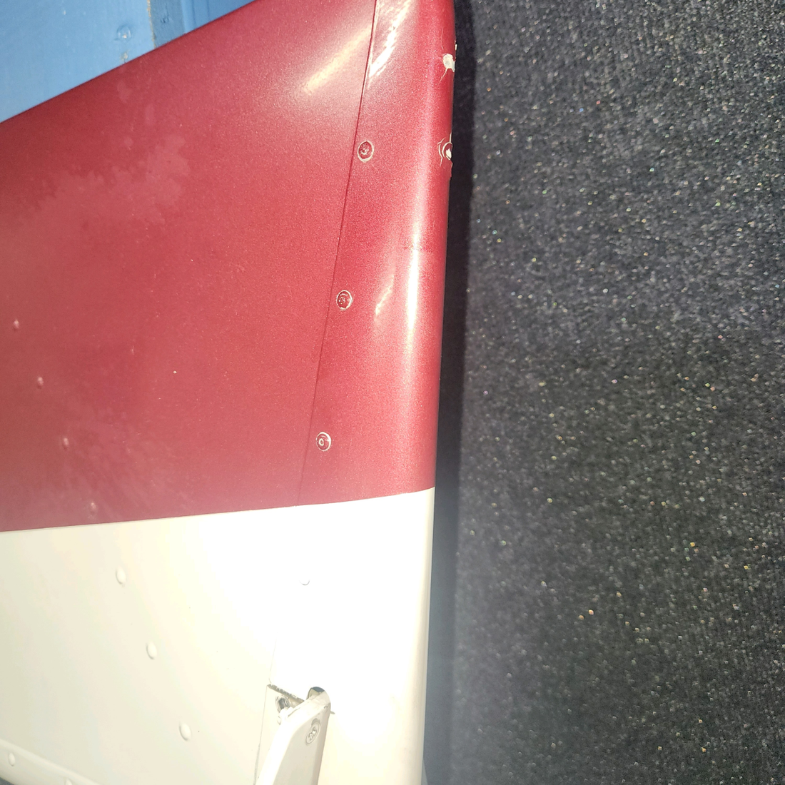 Used aircraft parts for sale, 20729-016 PIPER PA-24-250 Rudder Assembly W/ Counter Balance Kit