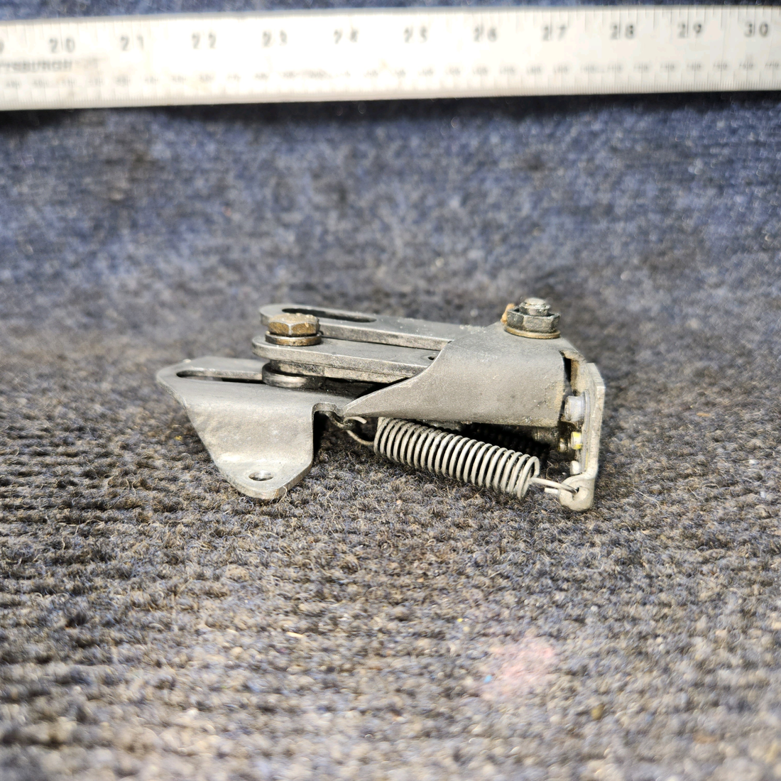 Used aircraft parts for sale, 35-410456-3 BEECHCRAFT 95-55B Upper Latch Bracket Assembly