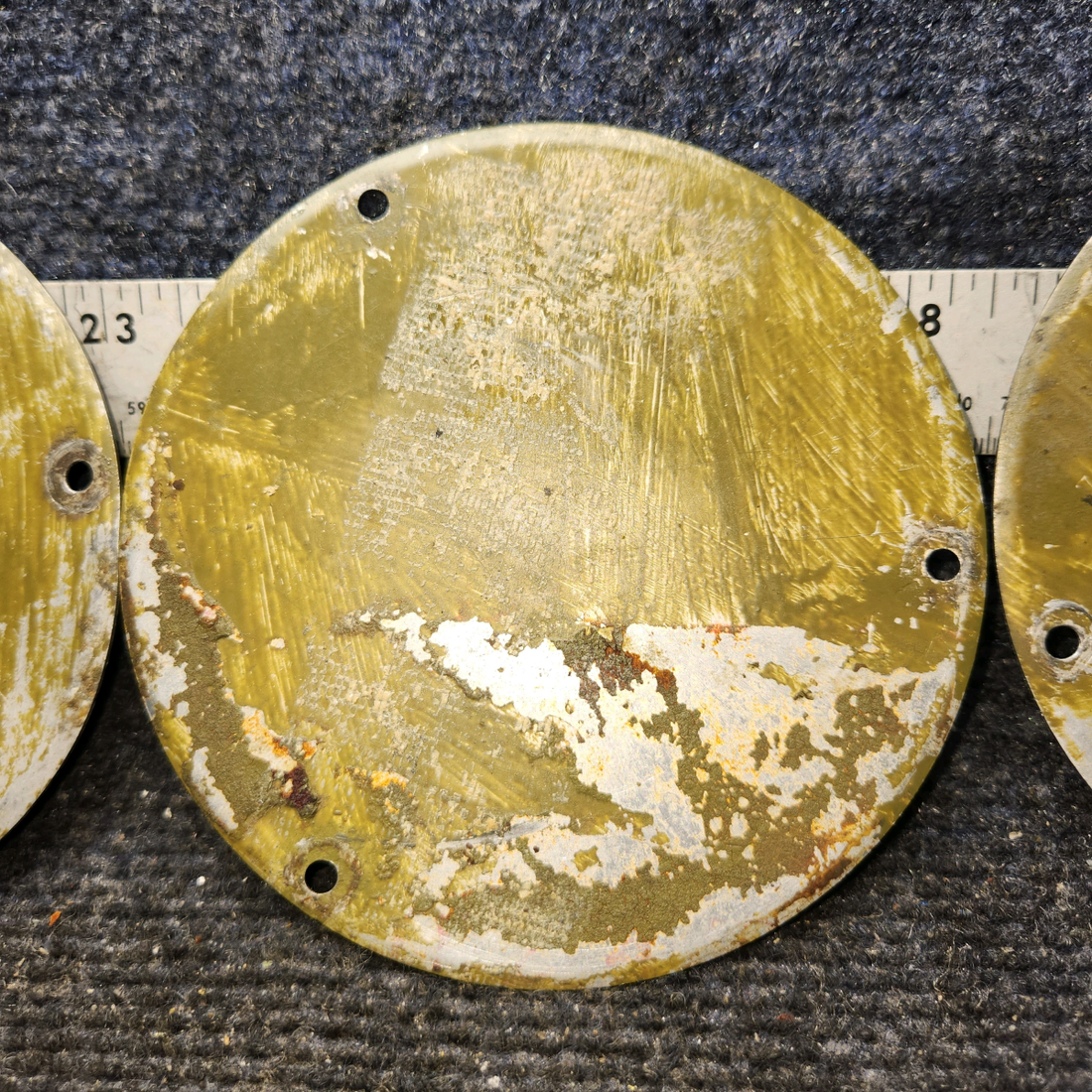 Used aircraft parts for sale, S225-1 Cessna 172 Inspection Cover Plate Set of 5