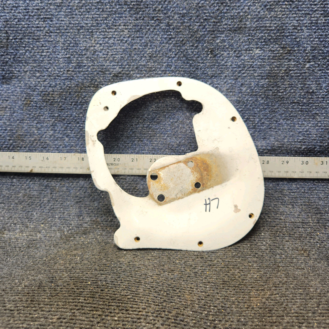 Used aircraft parts for sale, 0441143-27 Cessna C175 Main Gear Wheel Fairing Plate Assembly - LH
