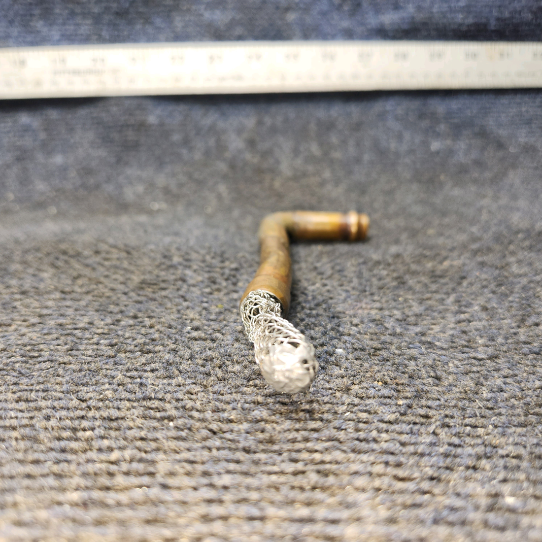 Used aircraft parts for sale, 0726603-16 Cessna 182G Strainer Assembly Forward