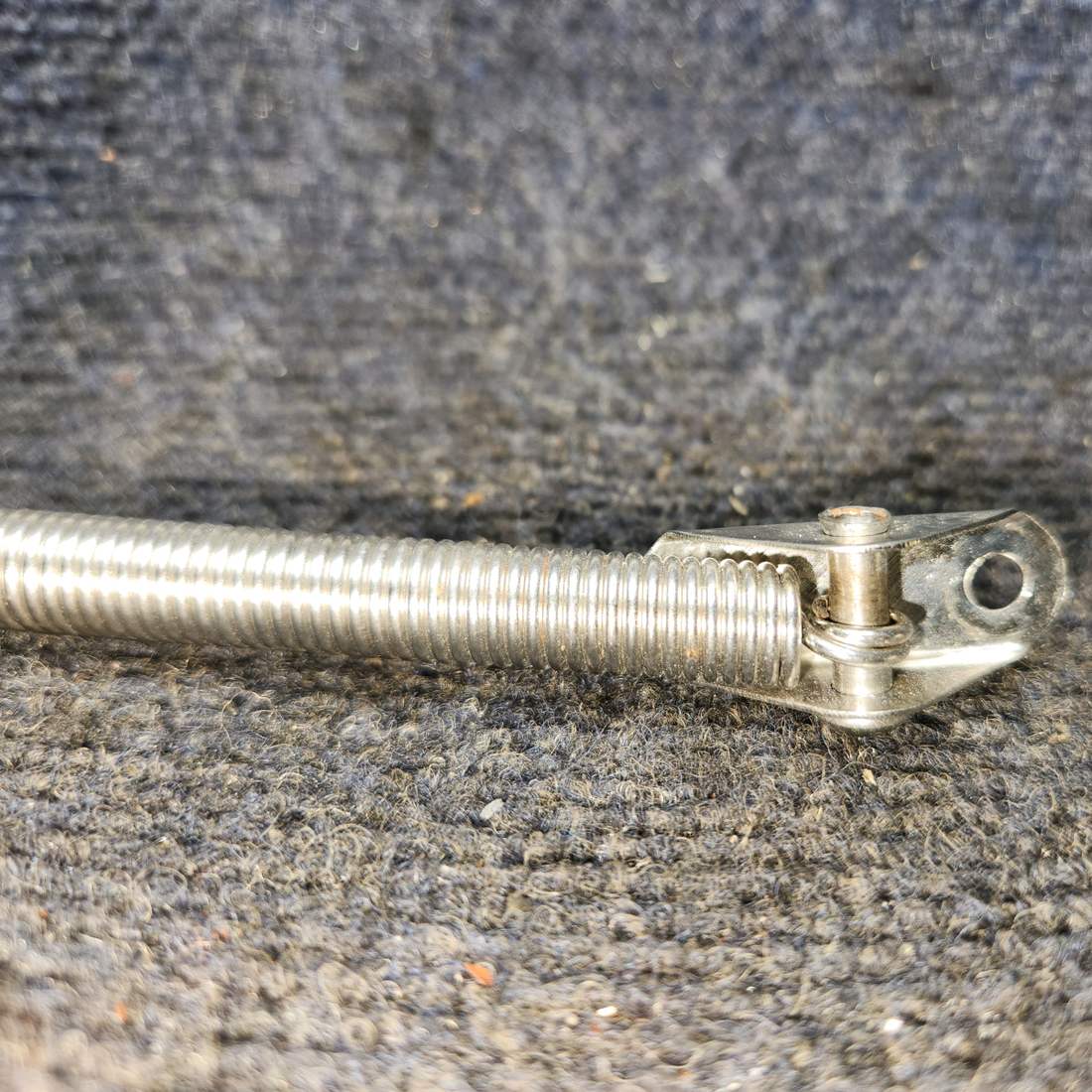 Used aircraft parts for sale, 002-410055-35 BEECHCRAFT 95-55B Baggage Door Stop Spring