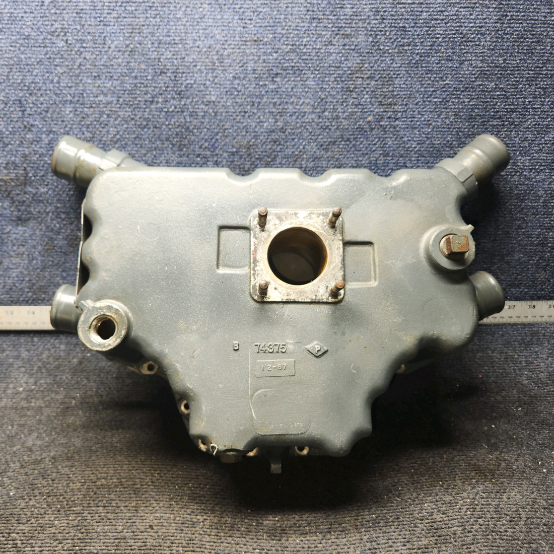 Used aircraft parts for sale, LW-10828 Lycoming Piper PA-28-140 Sump Assembly