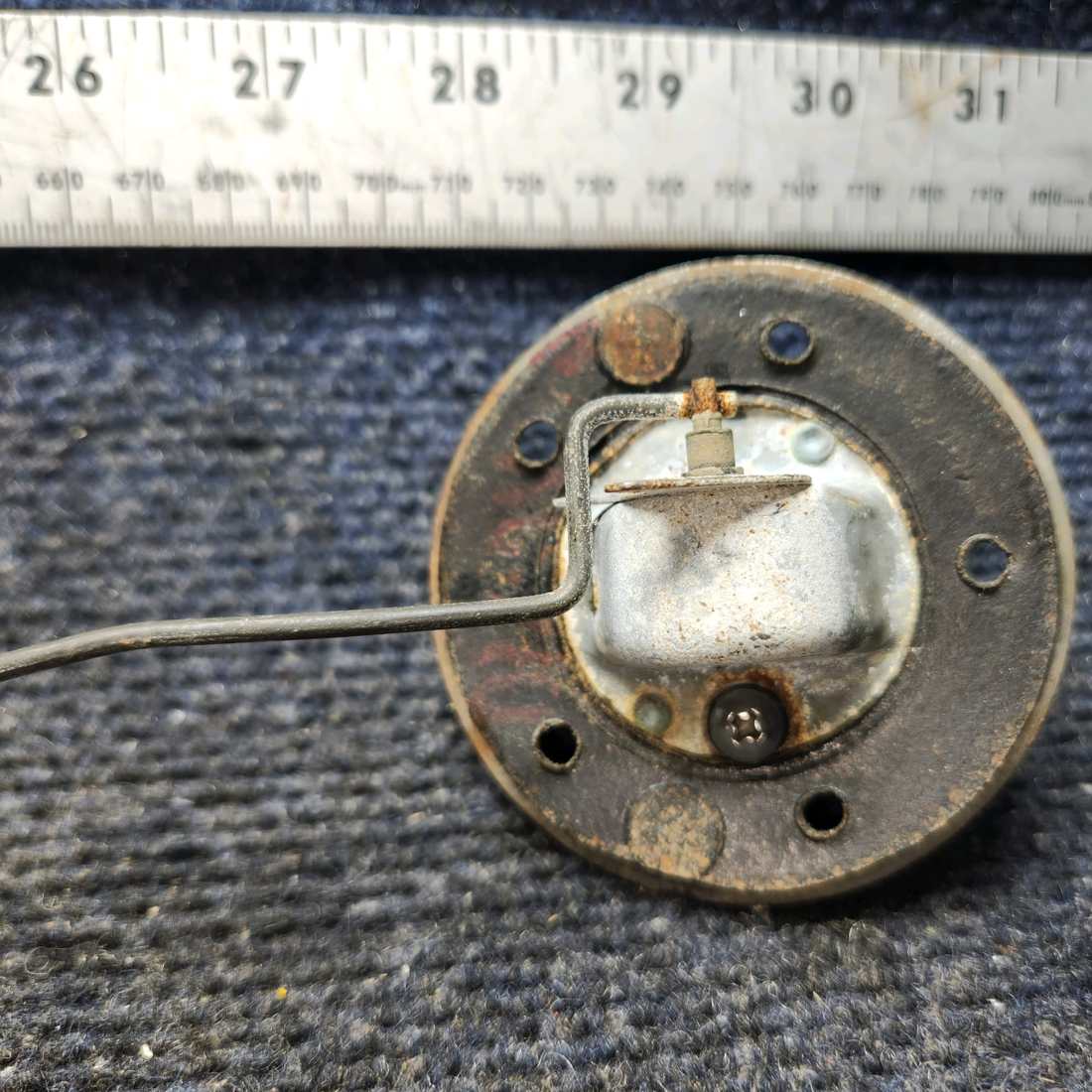 Used aircraft parts for sale, 35-921221-52 BEECHCRAFT F35 Fuel Quantity Transmitter/Fuel Sender