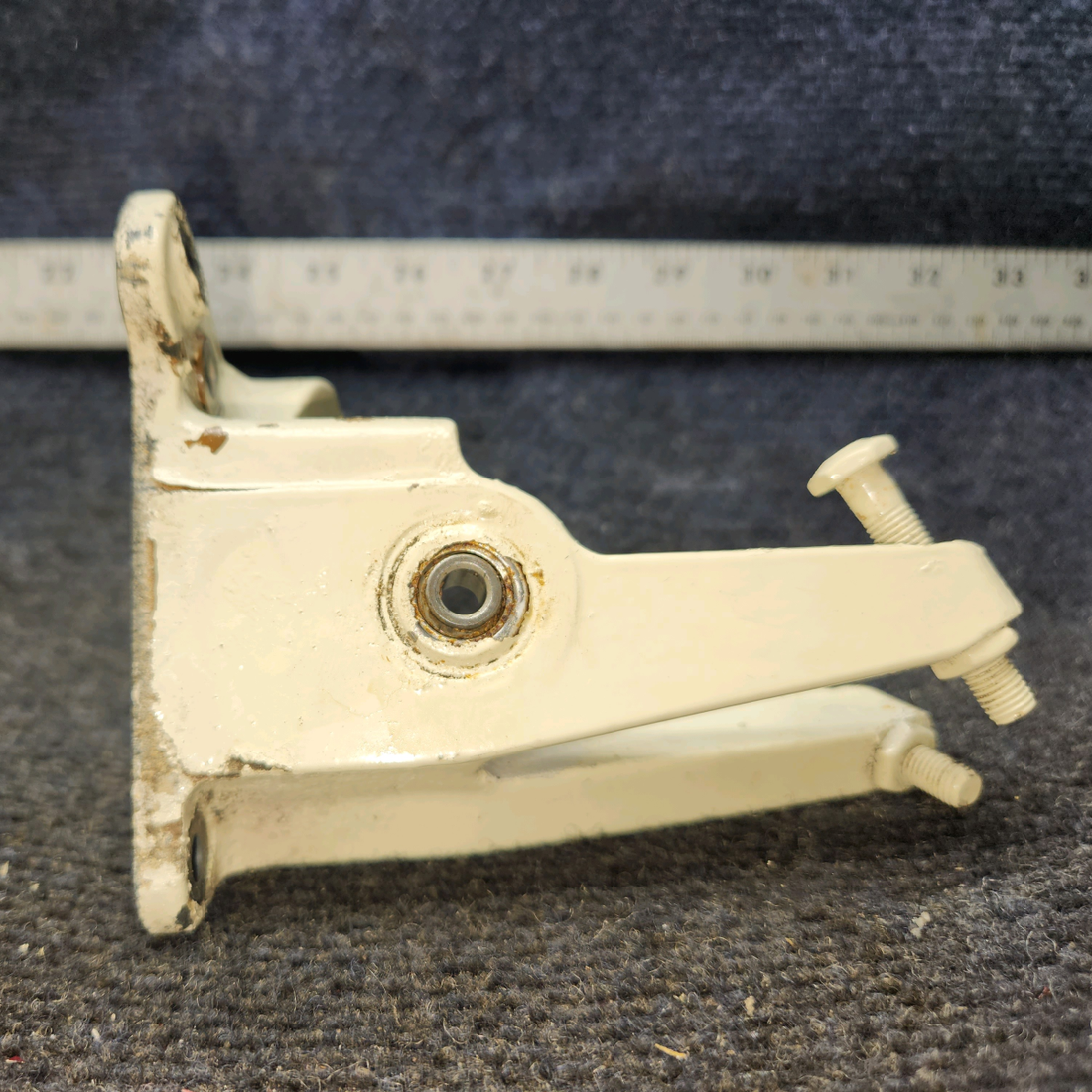 Used aircraft parts for sale, 35-600002 BEECHCRAFT F35 Inboard Elevator Hinge Support Assembly