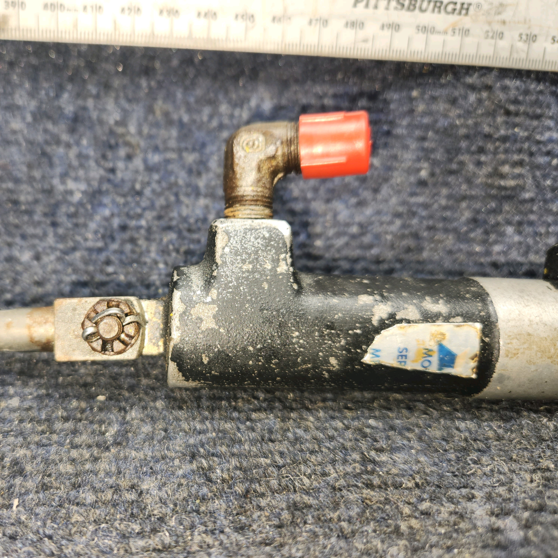 Used aircraft parts for sale, 169-380057-3 Beechcraft A24R Gerdes Uplock Actuator Landing Gear