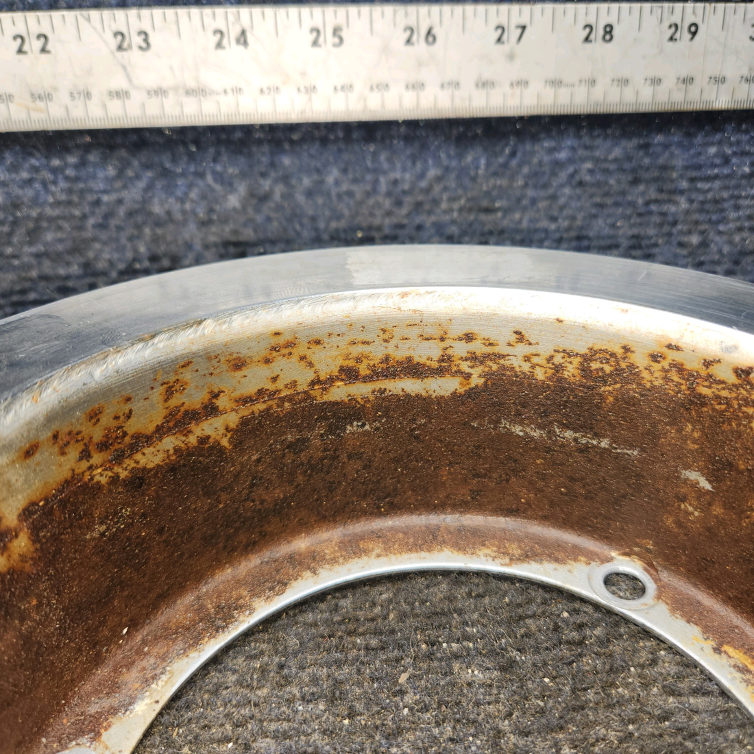 Used aircraft parts for sale, 164-126A Cleveland Cessna 172F Chrome Brake Disc