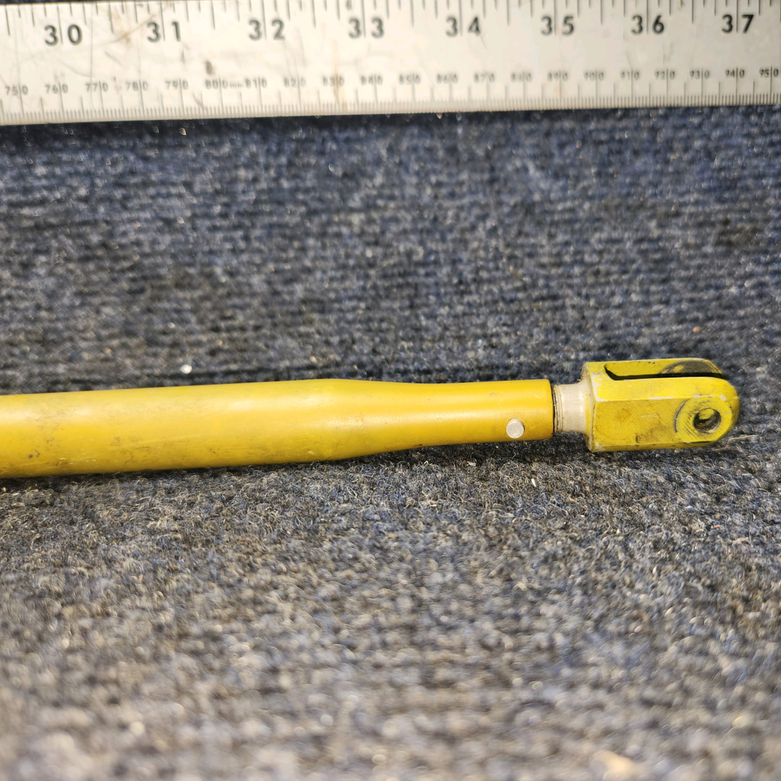 Used aircraft parts for sale, 35-524144-8 Beechcraft 35-33 Rudder Pedal Push Rod Tube