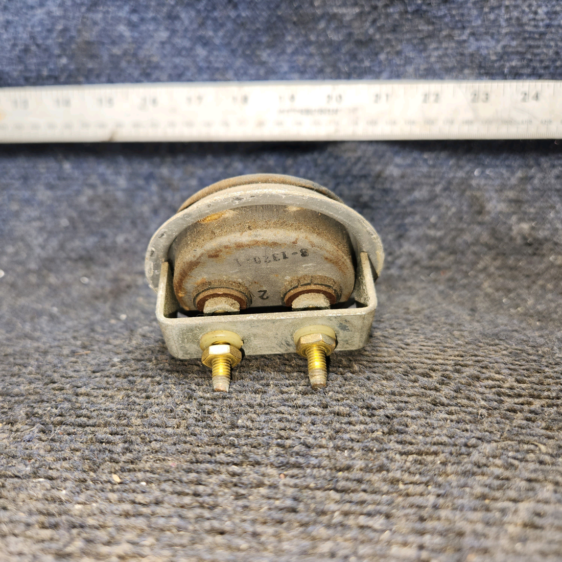 Used aircraft parts for sale, 433269 Stewart Warner cessna 150G Ammeter Indicator