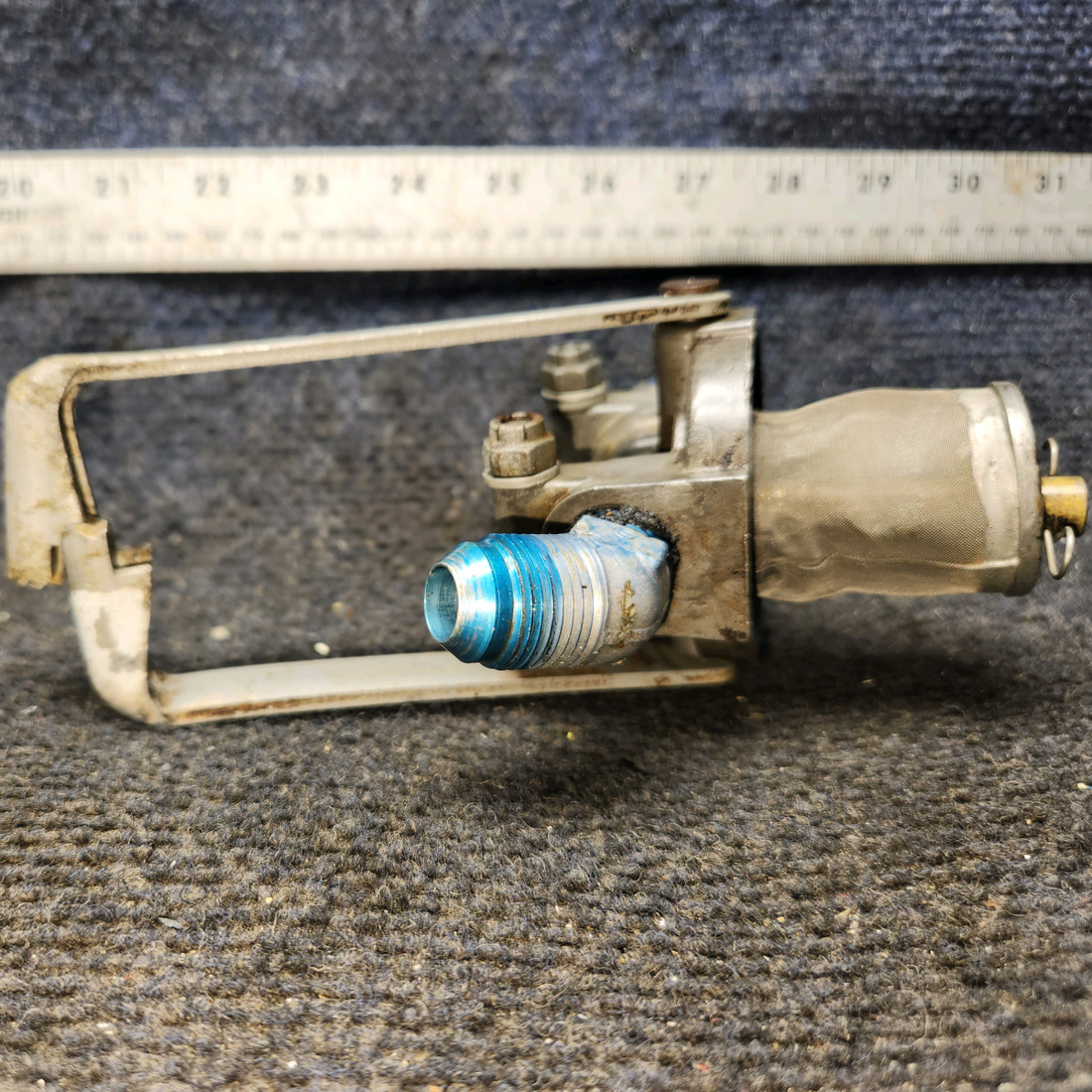 Used aircraft parts for sale, 0511199-33 Garwin 33-199 Cessna 172F Fuel Strainer - Gascolator Assembly