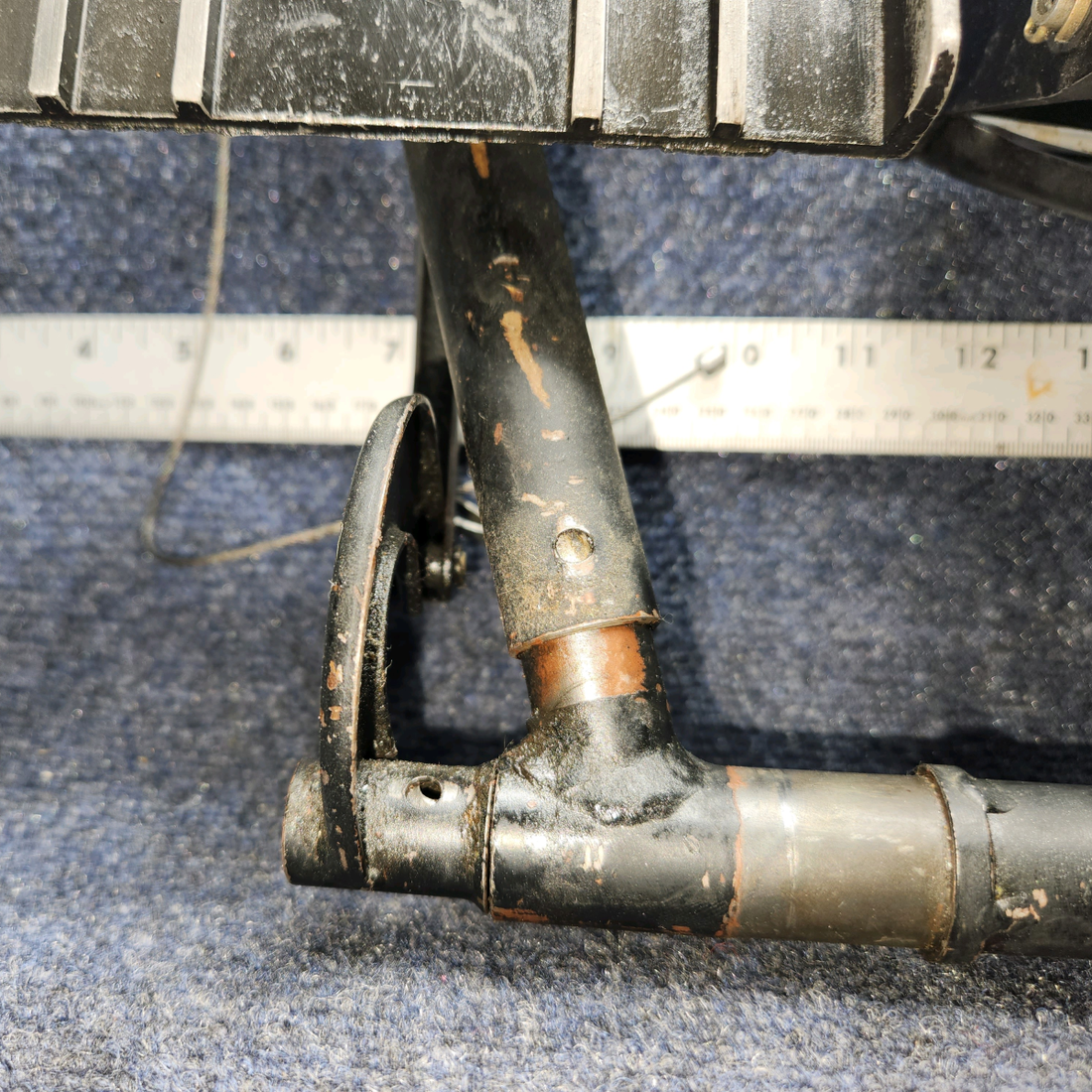 Used aircraft parts for sale, 1460320-1 , 0411306-13 CESSNA 172K COMPLETE BRAKE RUDDER PEDAL BAR & BEARINGS