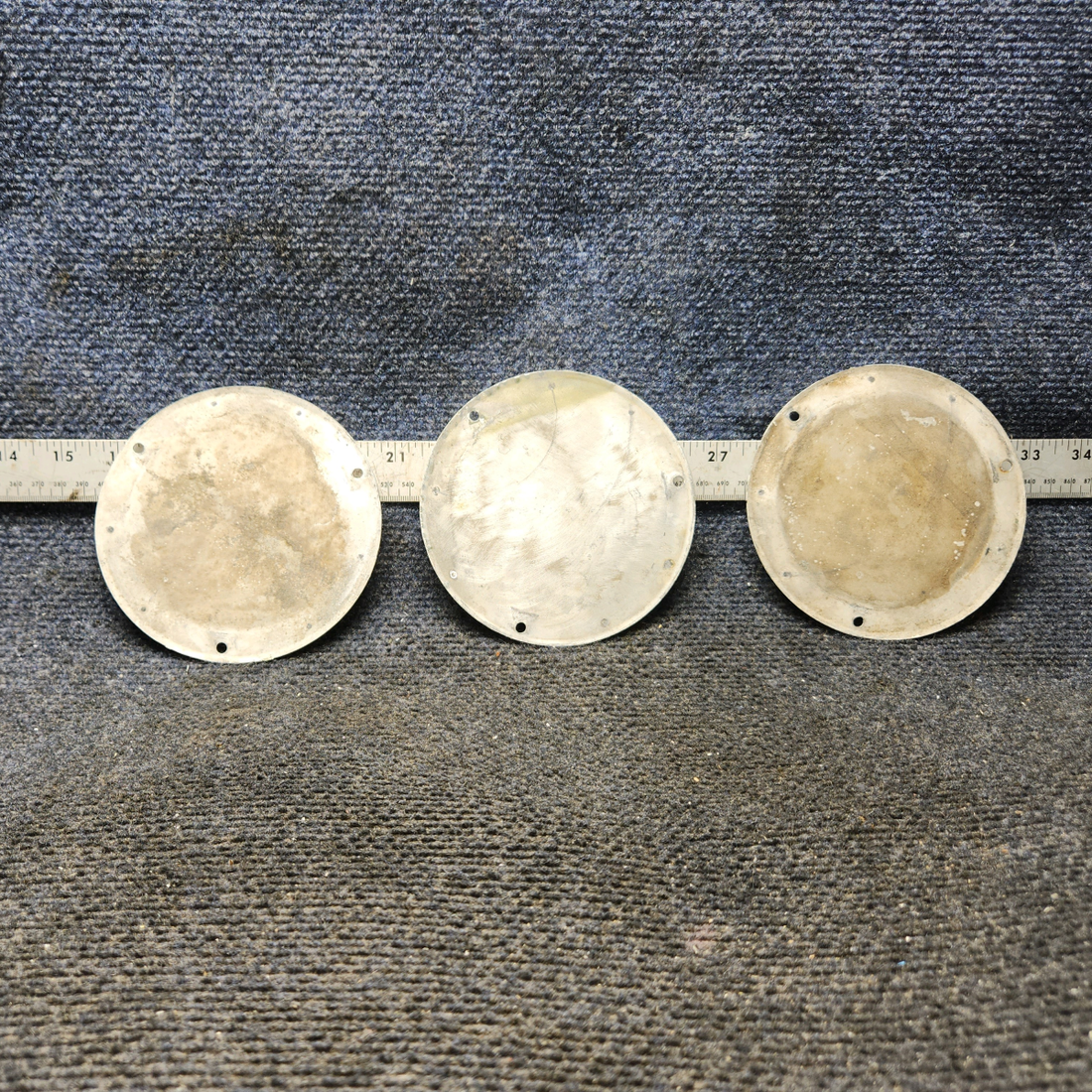 Used aircraft parts for sale, S225-1 Cessna 172 Inspection Cover Plate Set of 3