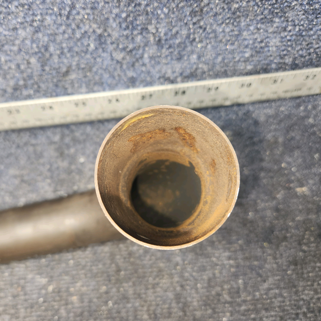 Used aircraft parts for sale, 63726-002 AWI Piper PA28-140 Left Front Exhaust Stack