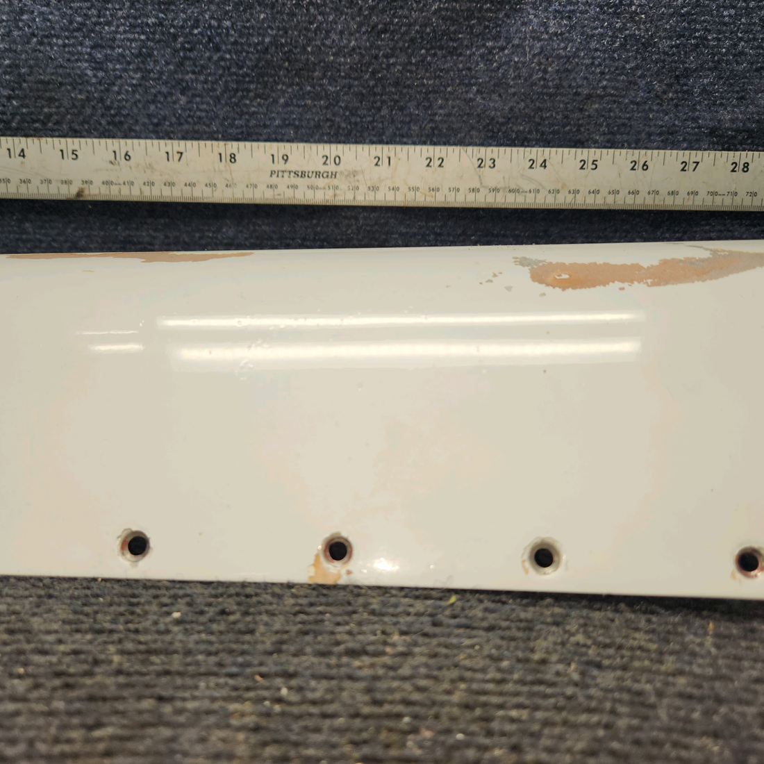 Used aircraft parts for sale, 96-110007-41 BEECHCRAFT 95-55B Inboard Leading Edge Skin – LH