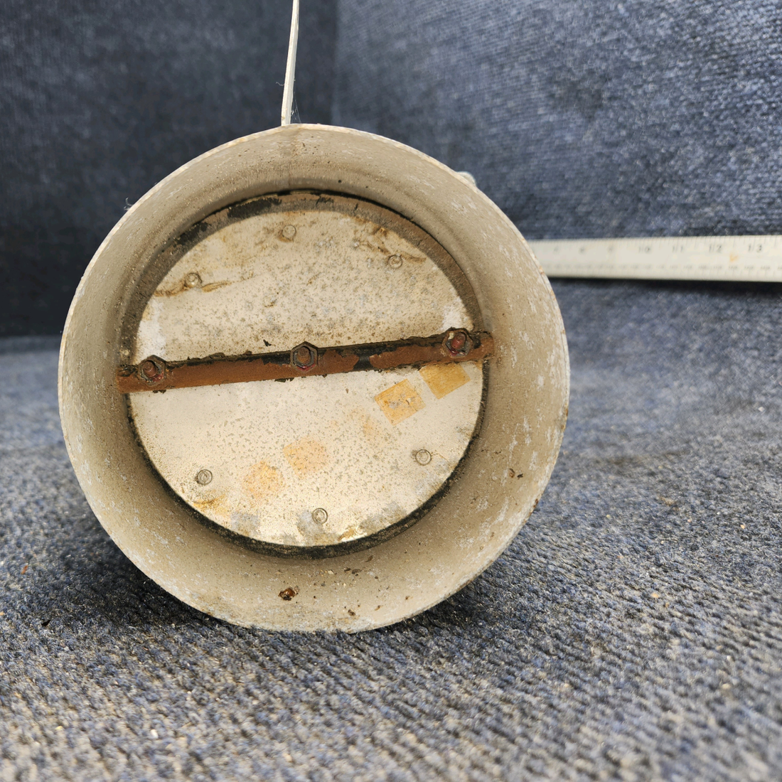 Used aircraft parts for sale, 69885-012 Piper Fresh Air Intake w Flapper Valve Assembly