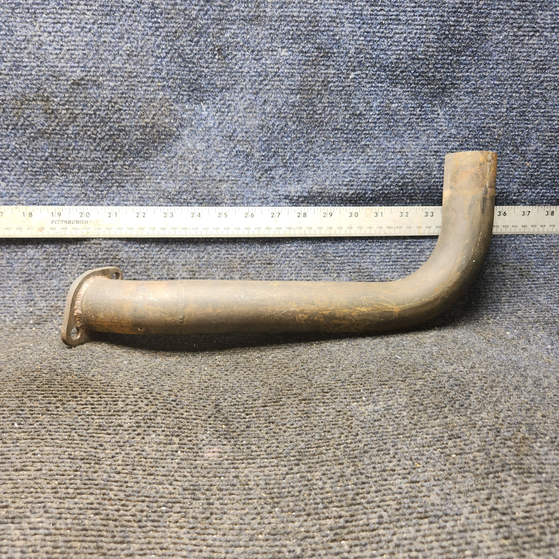 Used aircraft parts for sale, 38137-004 Lycoming IO-540-K1G5 Piper PA32RT-300 Exhaust Stack - LH Forward