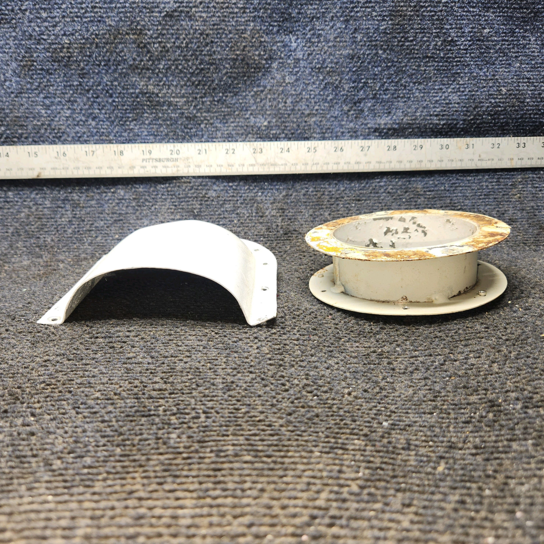 Used aircraft parts for sale, 62974-00 Piper PA-28-140 Cabin Exhaust Vent