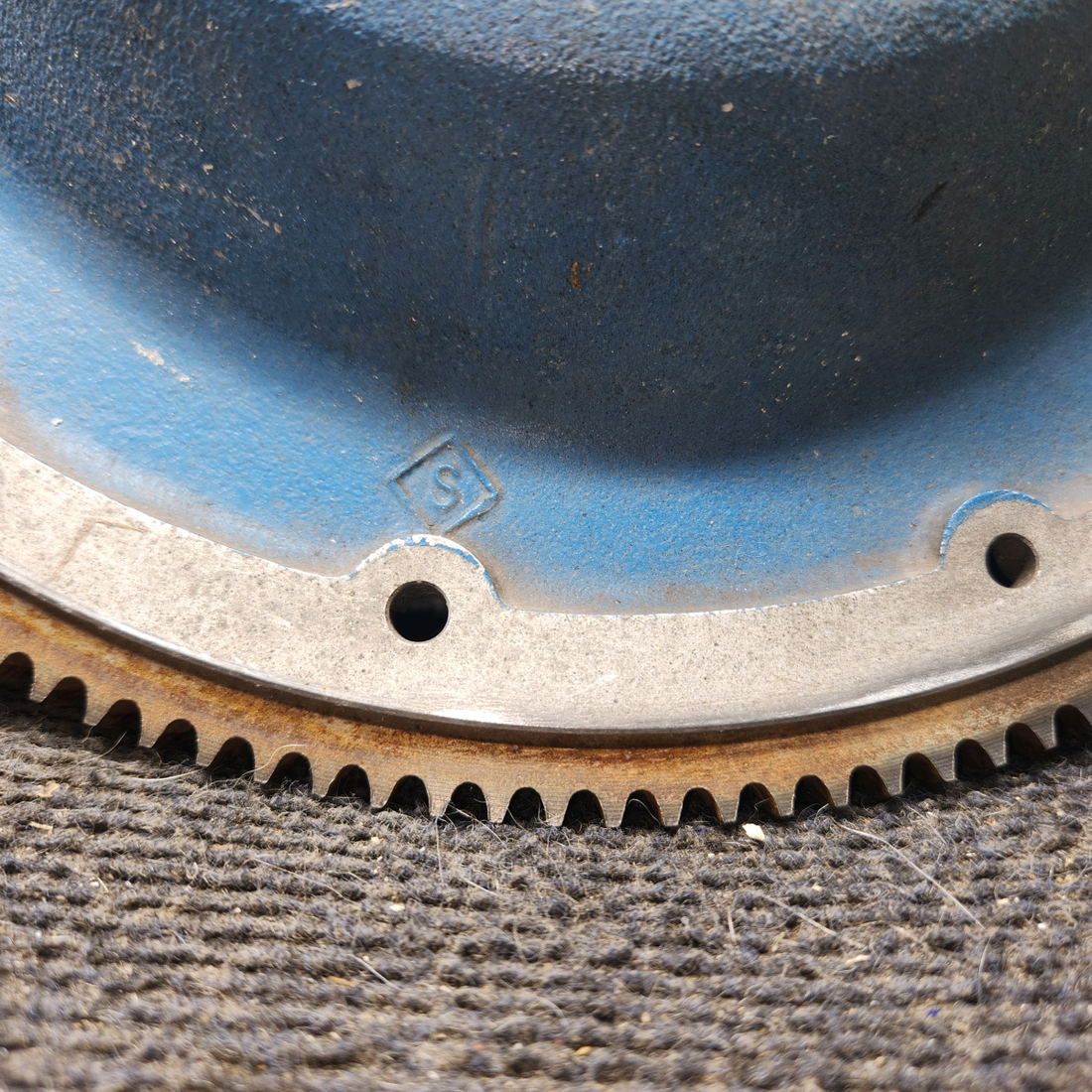 Used aircraft parts for sale, 76628 cessna 172N Starter Ring Gear Assembly