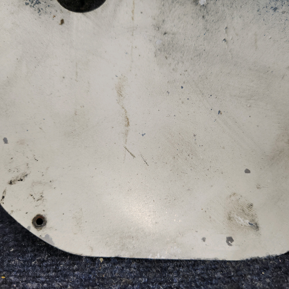 Used aircraft parts for sale, 65494-000 Piper PA28-140 Aft Fuselage Closeout Plate