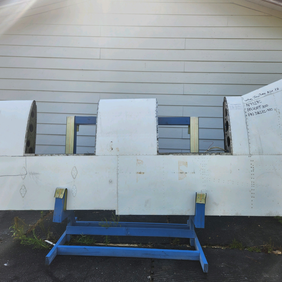 Used aircraft parts for sale, 38121-008 Piper PA32RT-300 WING STRUCTURE ASSY LH "SEE PHOTOS FOR DETAILS"