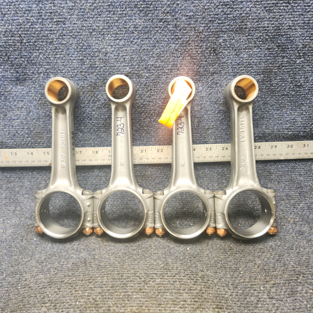 Used aircraft parts for sale, 78030 Lycoming O320 E2A CESSNA 172K Connection Rod w/ 8130 - set of 4