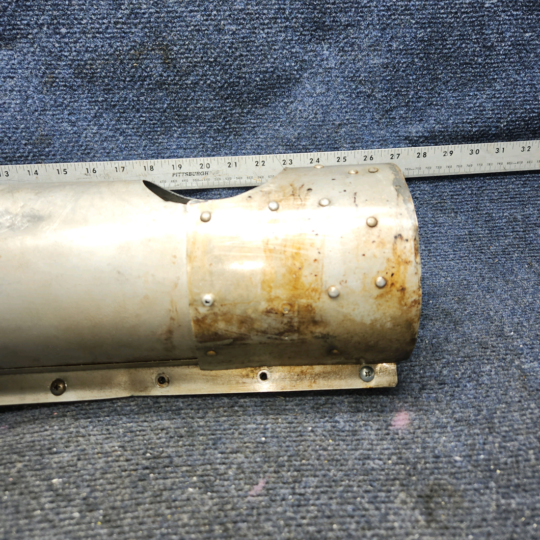 Used aircraft parts for sale, 169-950012-41 Continental IO-346-A Beechcraft A23A Musketeer Custom III MUFFLER SHROUD ASSY