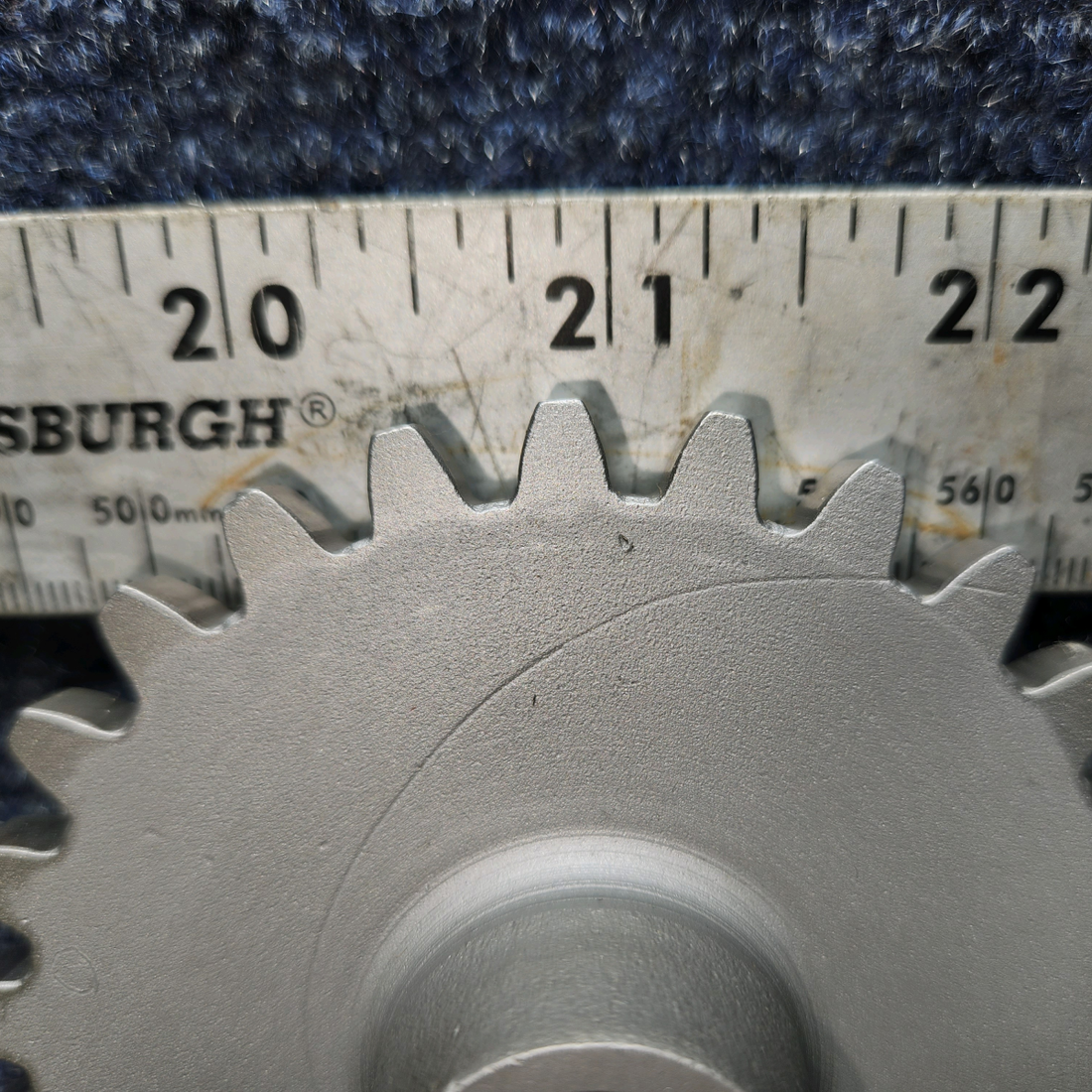 Used aircraft parts for sale, 74996 Lycoming O-320-E2A CESSNA 172K Crankshaft Ideler Gear Assy With 8130-3