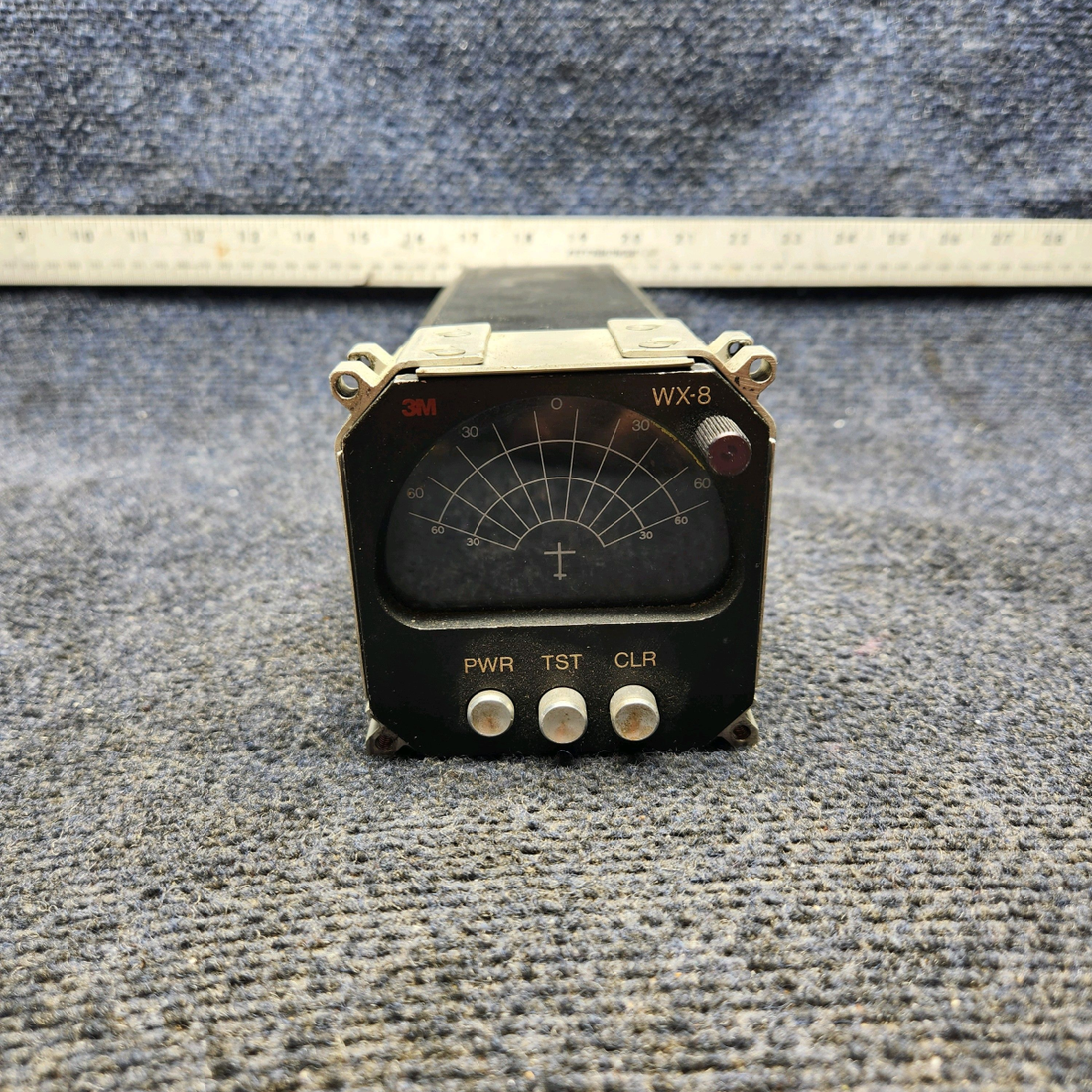 Used aircraft parts for sale, 78-8041-7819-8 3M WX-8 STORMSCOPE DISPLAY W/ MOUNTING TRAY-NO CONNECTOR 14/28V