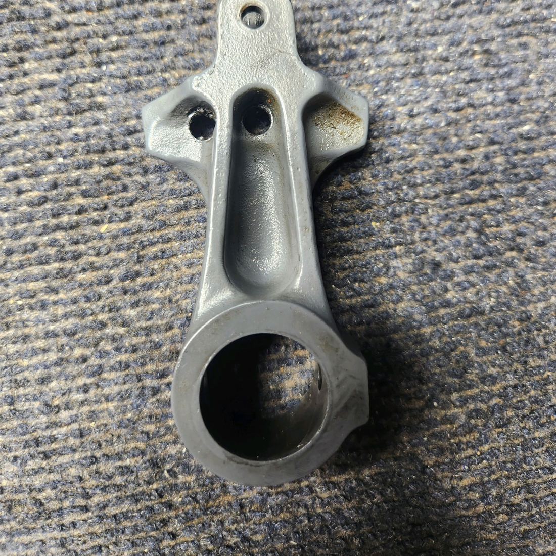 Used aircraft parts for sale, 35-524300 Beechcraft 35-33 Pilot Pedal Lower Arm Assembly