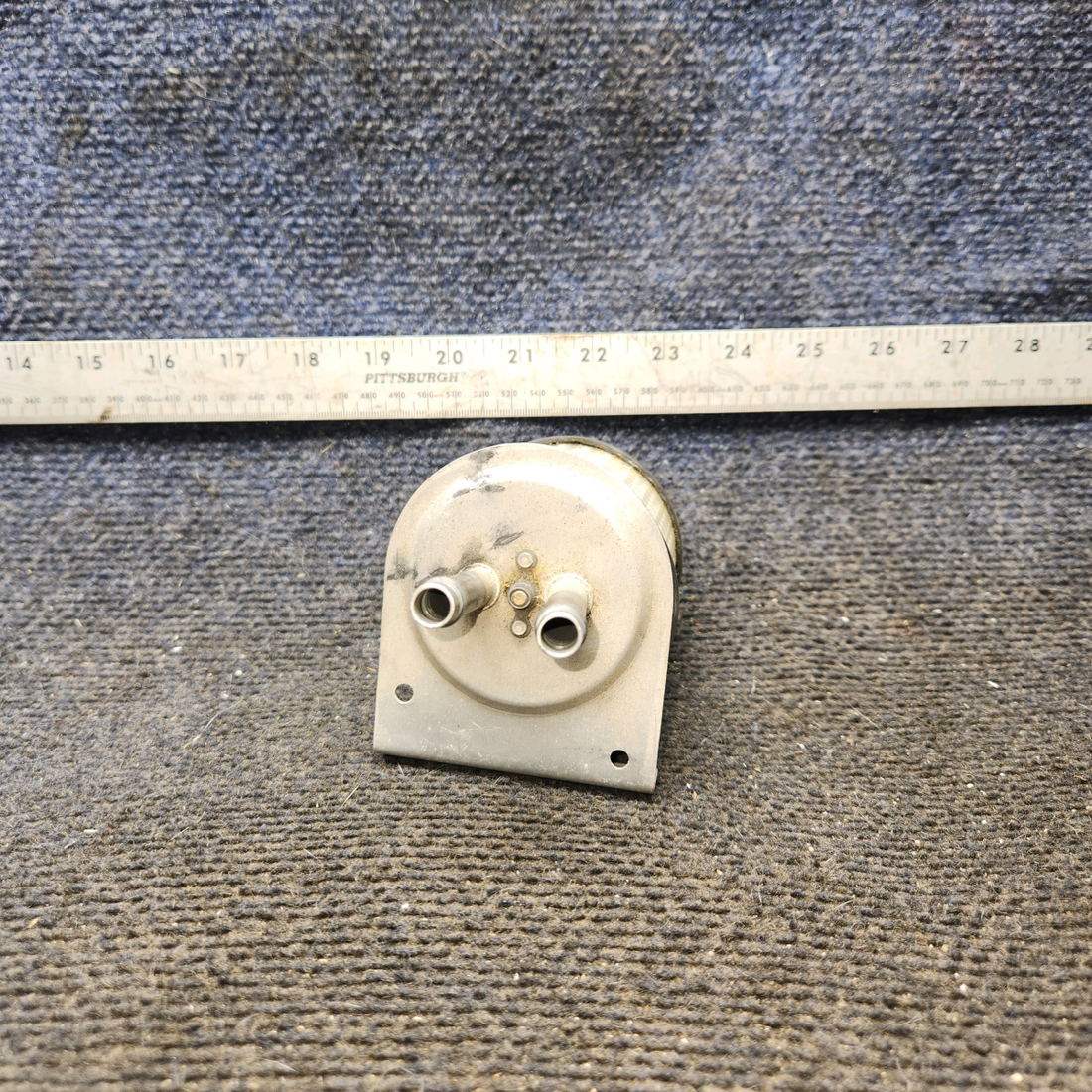 Used aircraft parts for sale, 1201075-4 cessna 172N Vacuum Air Filter Bracket