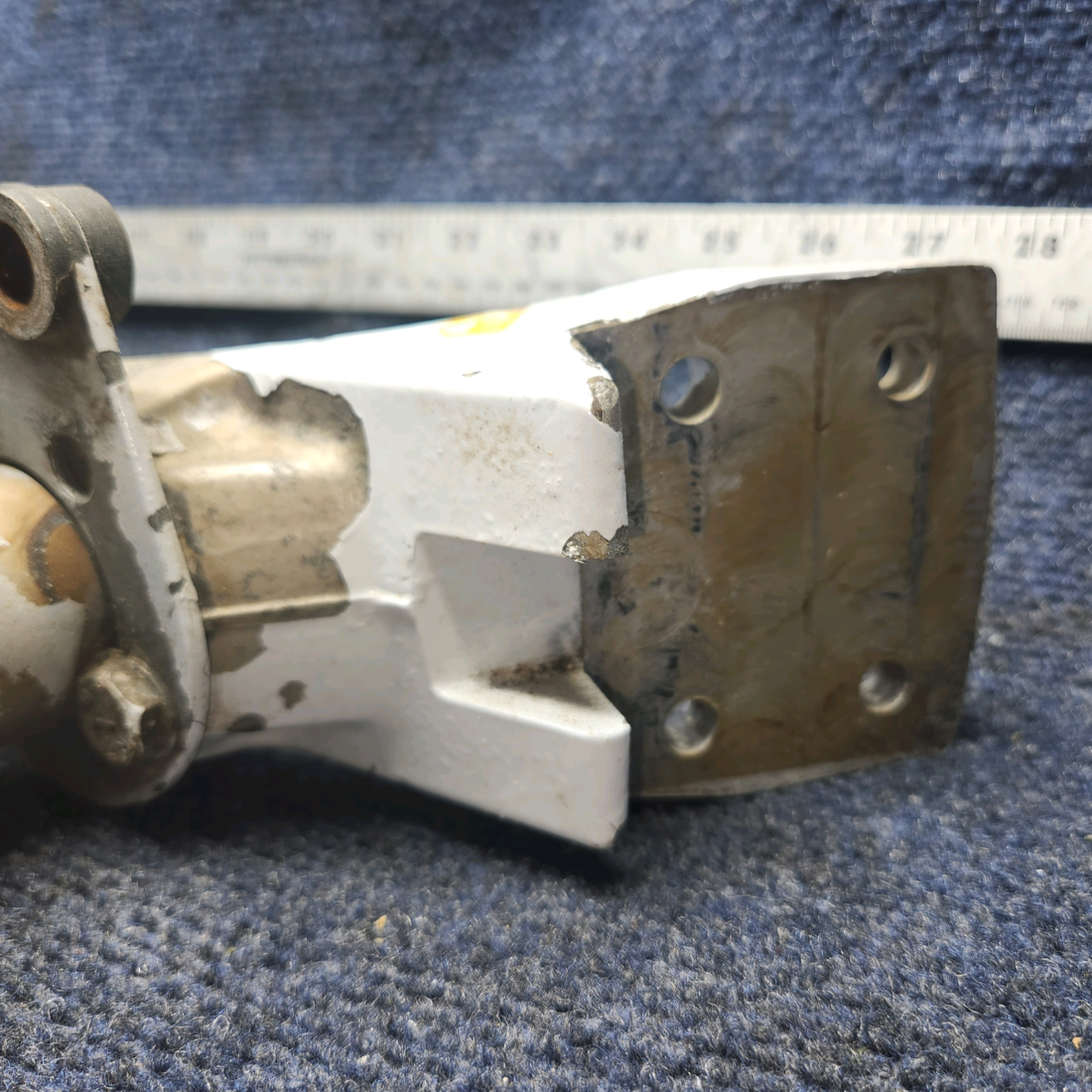 Used aircraft parts for sale, 701042-1 American Gruman A1A AXLE MAIN LANDING GEAR