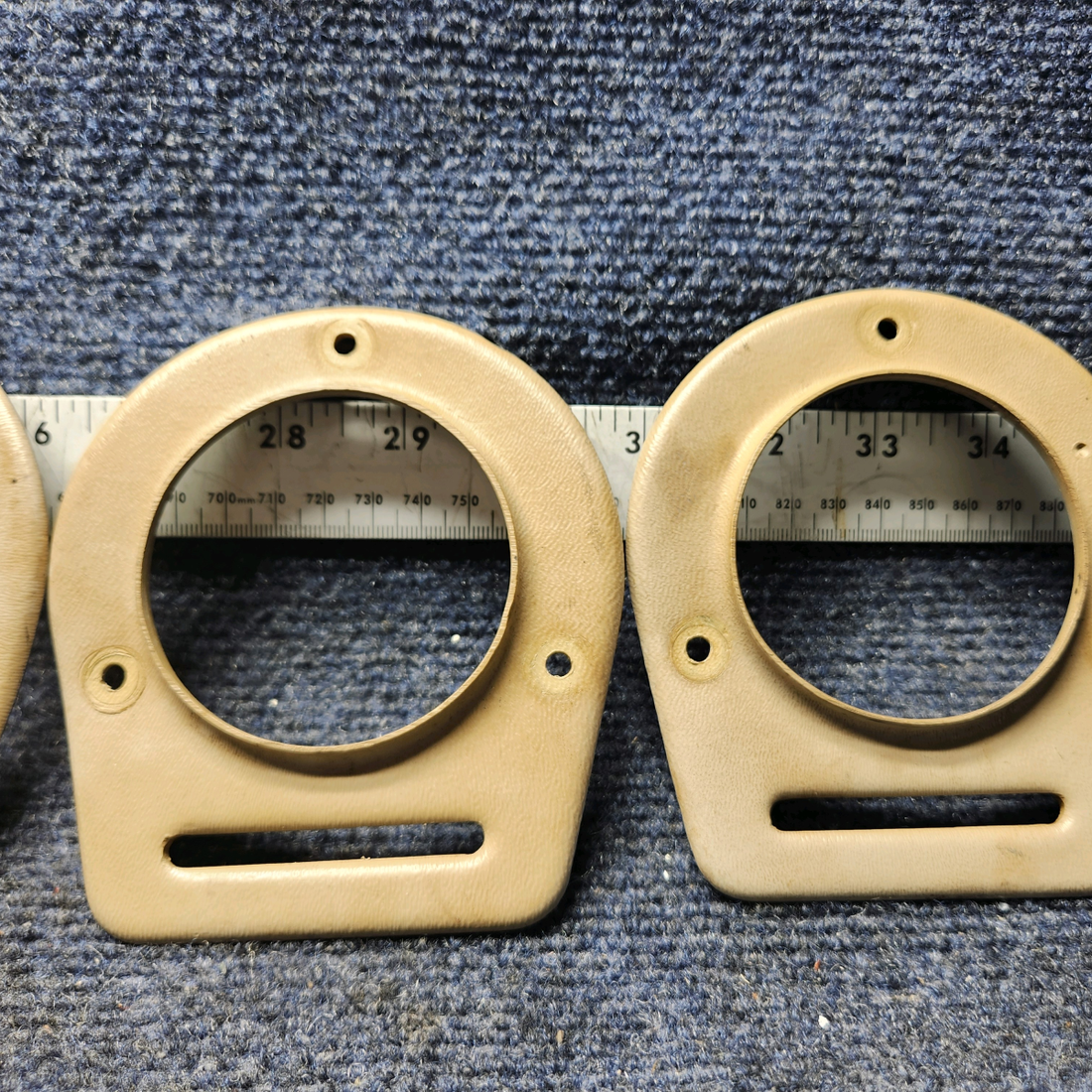 Used aircraft parts for sale, 65735-006 Piper PA28-140 Flange Air Vent - Price per Each