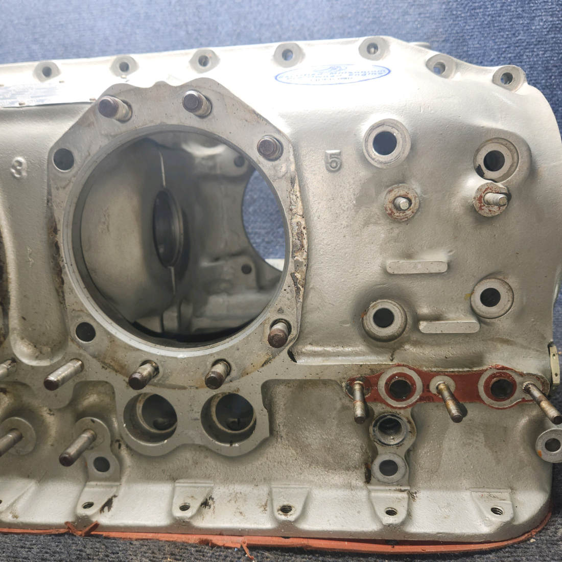 Used aircraft parts for sale, 642159A1 Continental O-470 Cessna 182G Crankcase