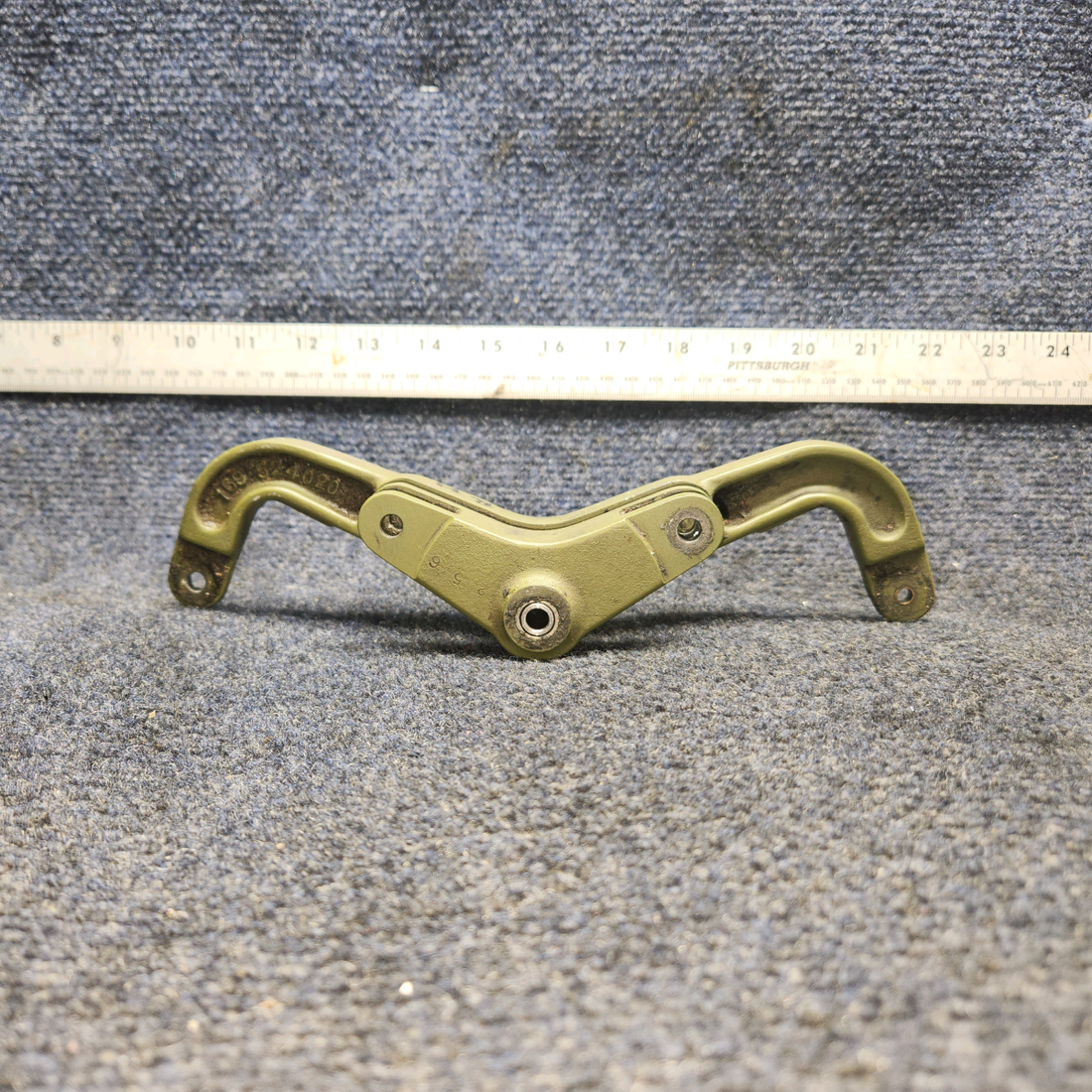 Used aircraft parts for sale, 169-524020-1 Beechcraft A24R Arm Aileron Control