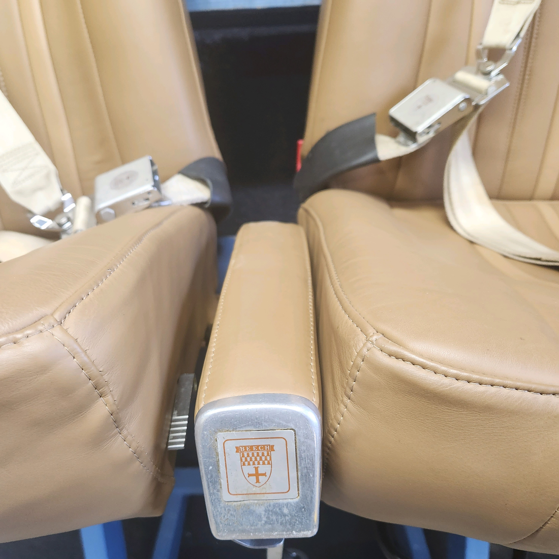 Used aircraft parts for sale, 33-530024 / 33-530041 Beechcraft F33A F33A LEATHER FOUR SEAT AND CARPET "SEE PHOTOS FOR DETAILS":