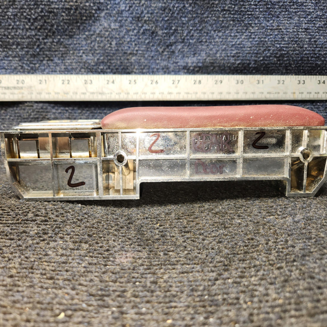 Used aircraft parts for sale, 66710-016 Piper PA32RT-300 Cabin Armrest with Ashtray - LH