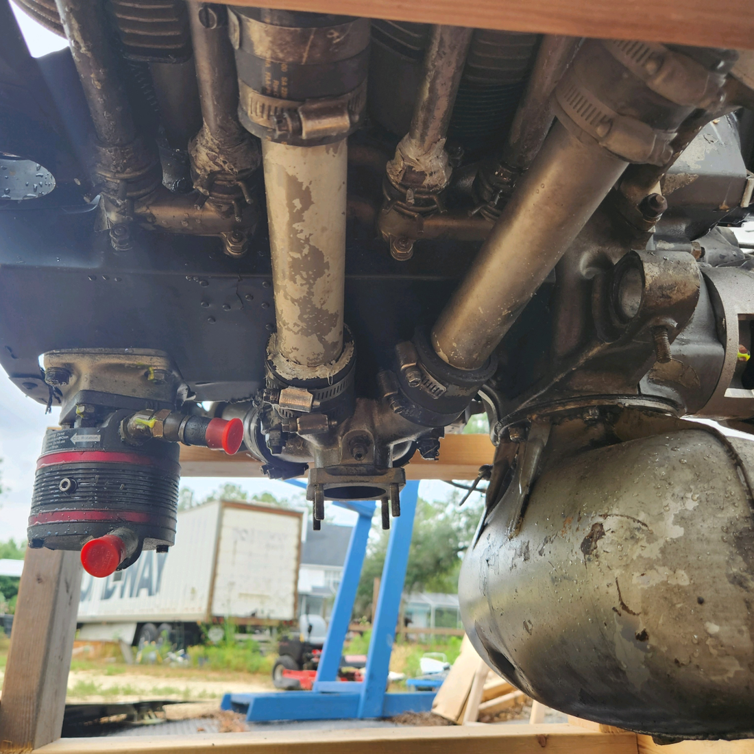 Used aircraft parts for sale, O-200-A TCM Continental O-200-A cessna 150G Aircraft Engine "Prop Strick"