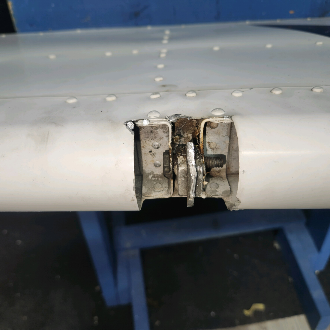 Used aircraft parts for sale, 0531006-66 Cessna 172E Rudder Assembly (Core)