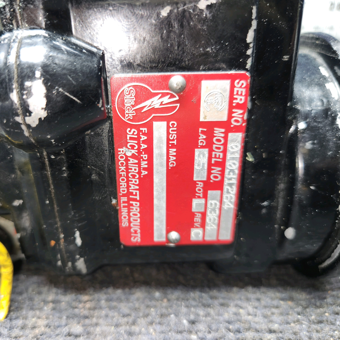 Used aircraft parts for sale, 6364 Slick 6364 Cessna 172 Magneto with Impulse and Gear