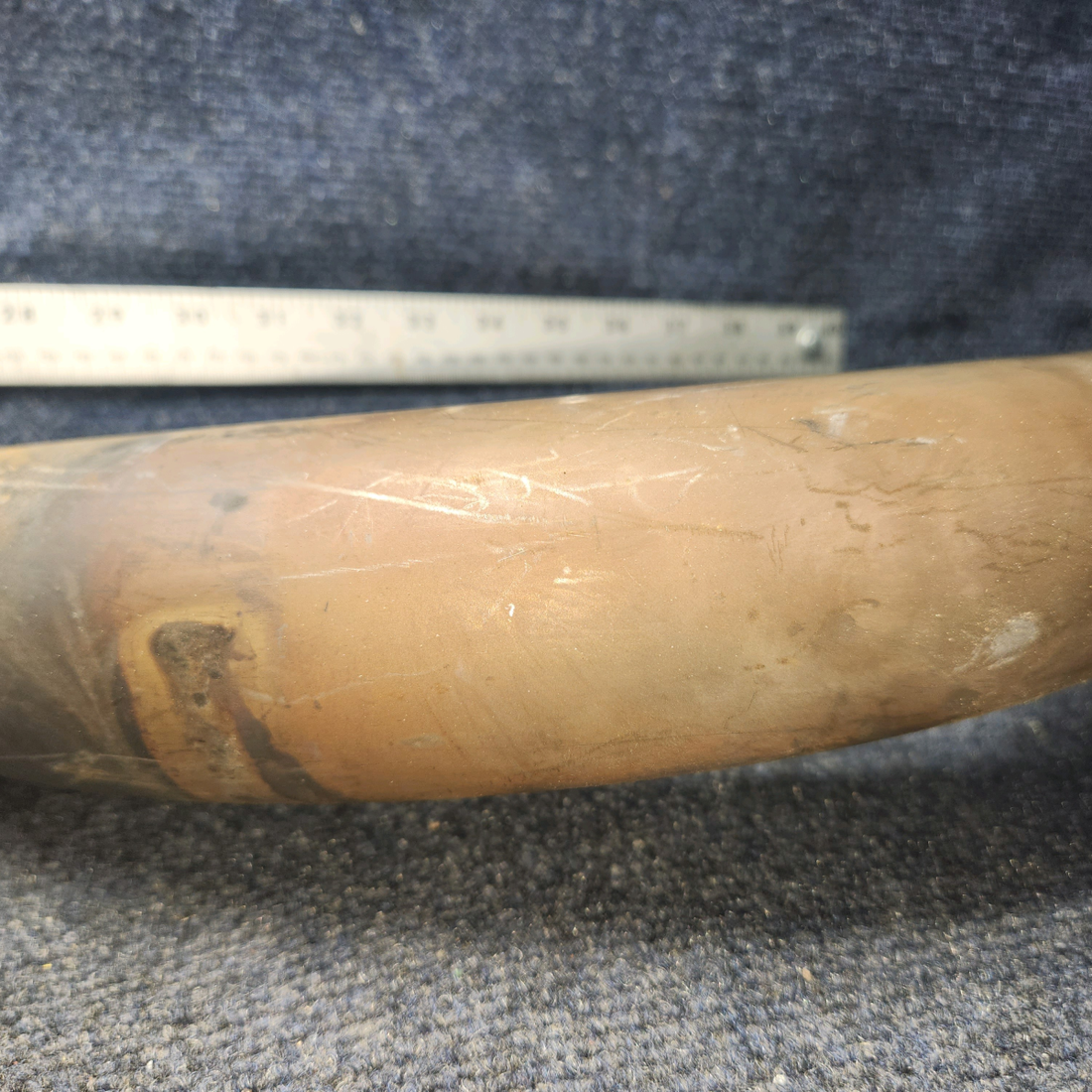 Used aircraft parts for sale, 96-950002-61 BEECHCRAFT 95-55B Outboard Exhaust Tailpipe - RH Engine