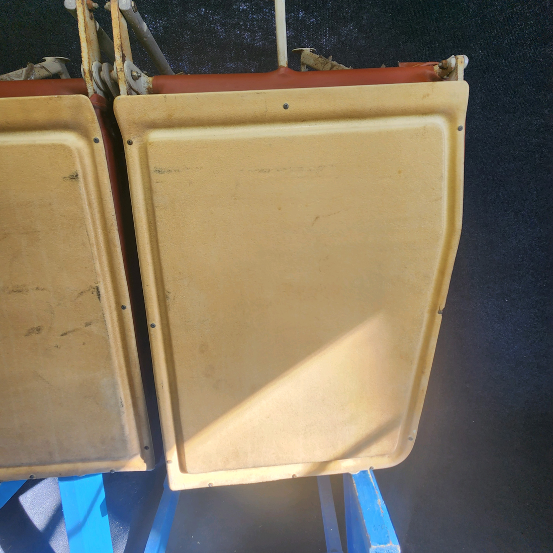 Used aircraft parts for sale, 0514170-3 CESSNA C172RG SPLIT BACK BENCH SEAT ASSEMBLY SEE PHOTOS FOR DETAILS