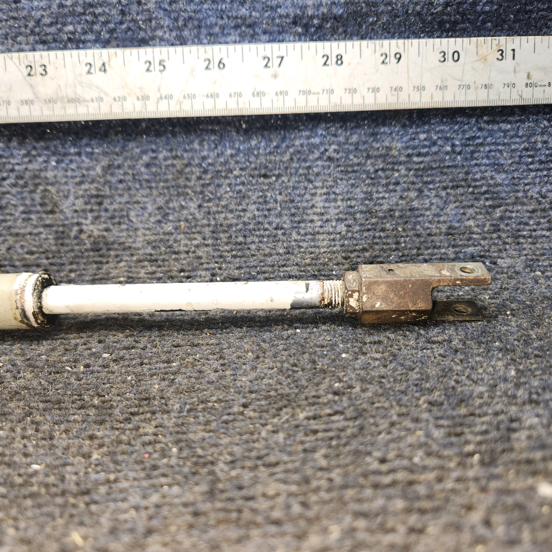 Used aircraft parts for sale, C543022-4 cessna 150G Nose Gear Steering Tube Assembly RH (Core)