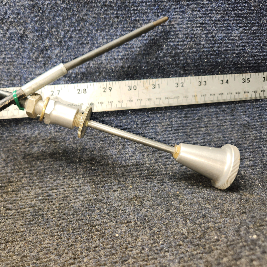 Used aircraft parts for sale, 253-001-1 Mooney M20C Throttle Control Cable (41 1/2")