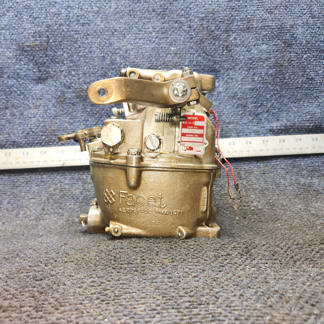 Used aircraft parts for sale, 10-4893-1 Marvel Schebler Cessna 182G Carburetor