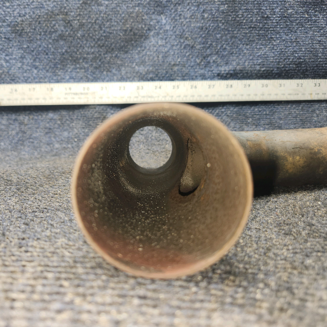 Used aircraft parts for sale, 96-950002-7 BEECHCRAFT 95-55B Exhaust Stack Assembly – Cylinder #4, LH Engine