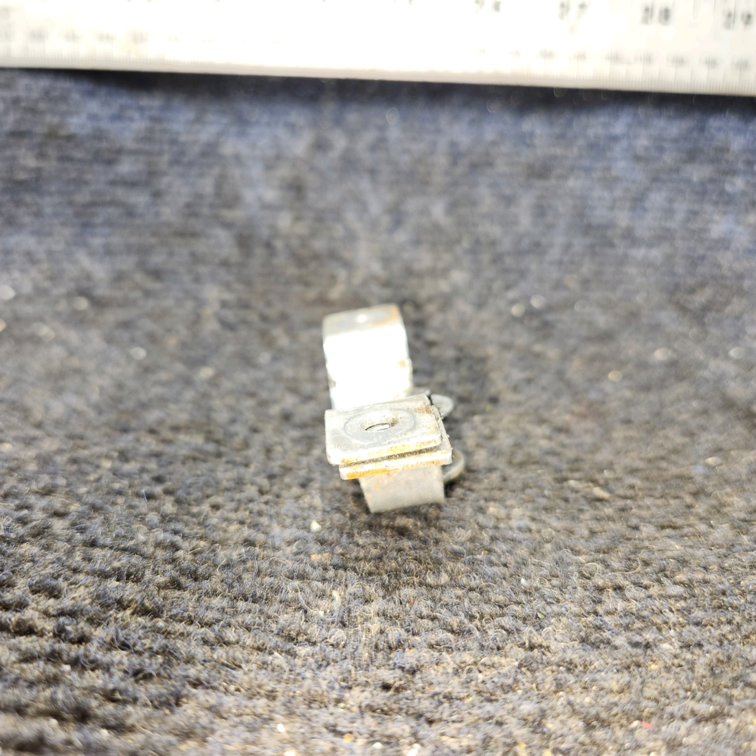 Used aircraft parts for sale, 0411550, 0411549 Cessna 172F Mount Bracket for Brake Master Cylinder