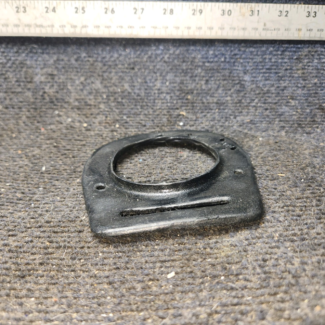 Used aircraft parts for sale, 65735-019 piper PA-28-181 Cabin Air Vent Flange